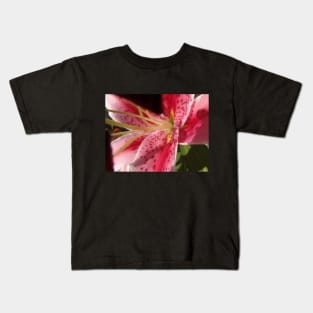 Beautiful photograph of lily flower Kids T-Shirt